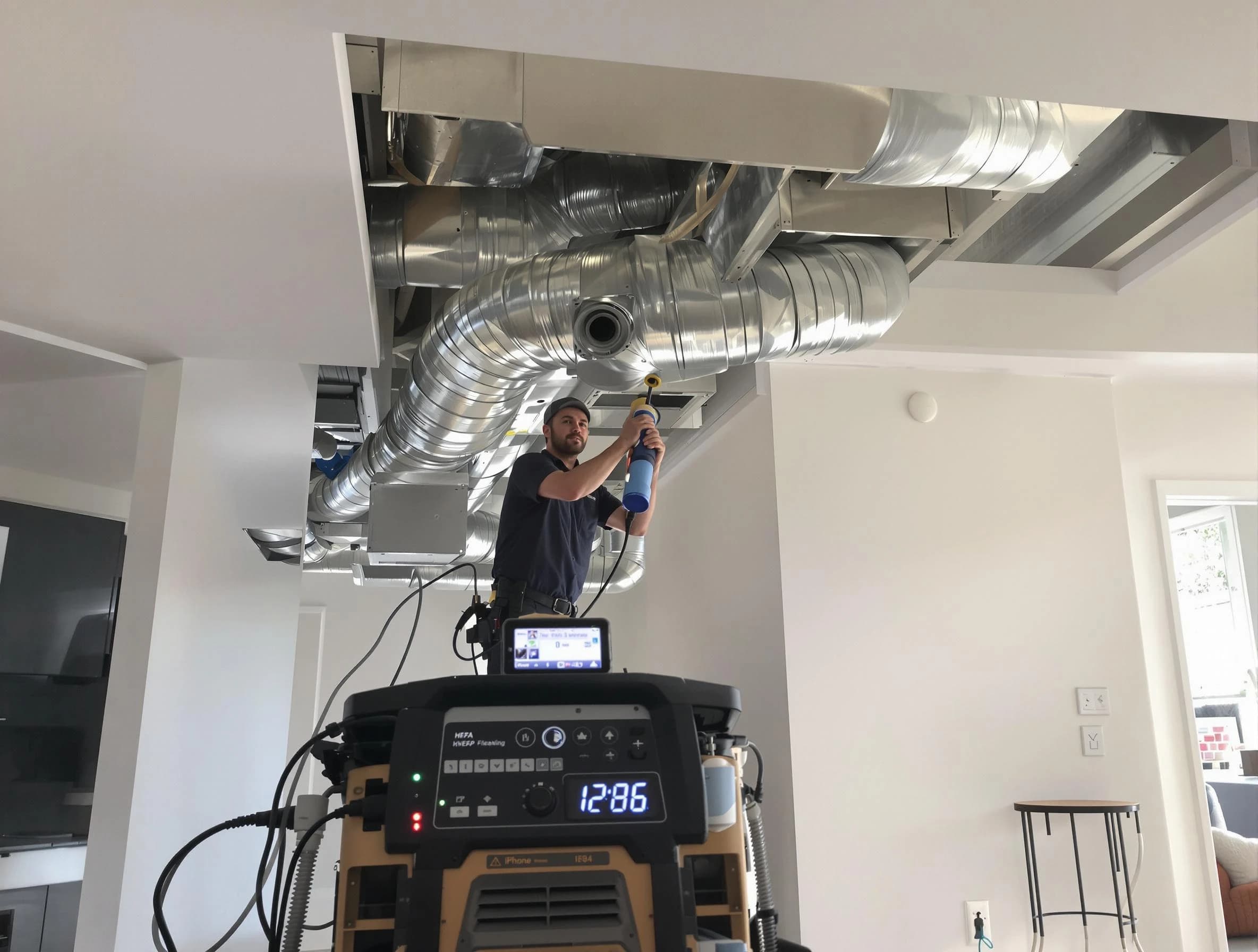 Advanced pure air duct cleaning by Columbia Air Duct Cleaning in Columbia