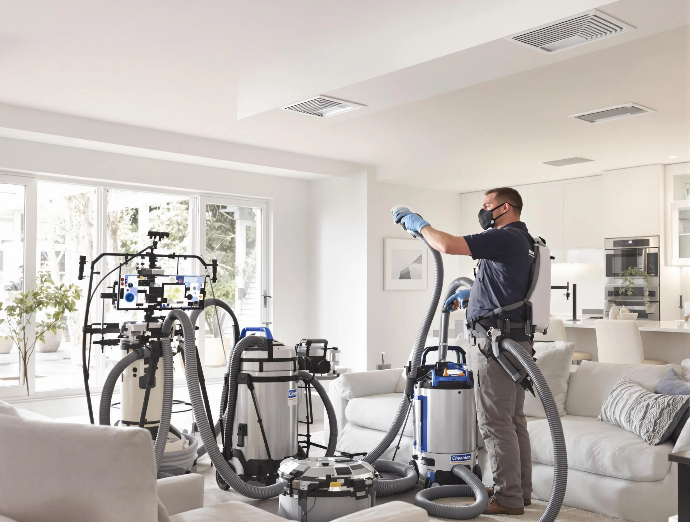 Professional AC duct cleaning by Columbia Air Duct Cleaning in Columbia